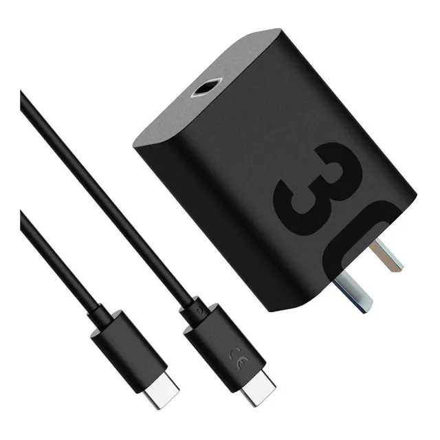 Cargador Turbopower Motorola Tipo C A C 30w Edge 20 Lite Pro