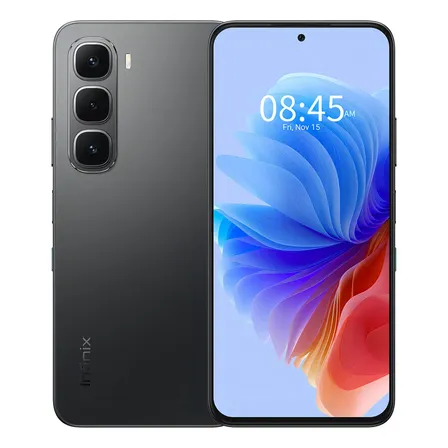 Celular Infinix Hot 60i 256 Gb Dual Sim 8 Gb Ram Negro Elegante Mediatek Helio G81 Ultimate Preto Elegante