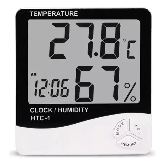Higrometro Digital Termómetro Medidor Temperatura Humedad