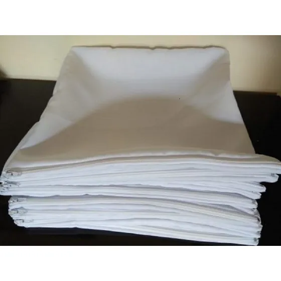 5 Capas De Almofadas 40x40 Para Sublimação Branca Cor Branco Lisa