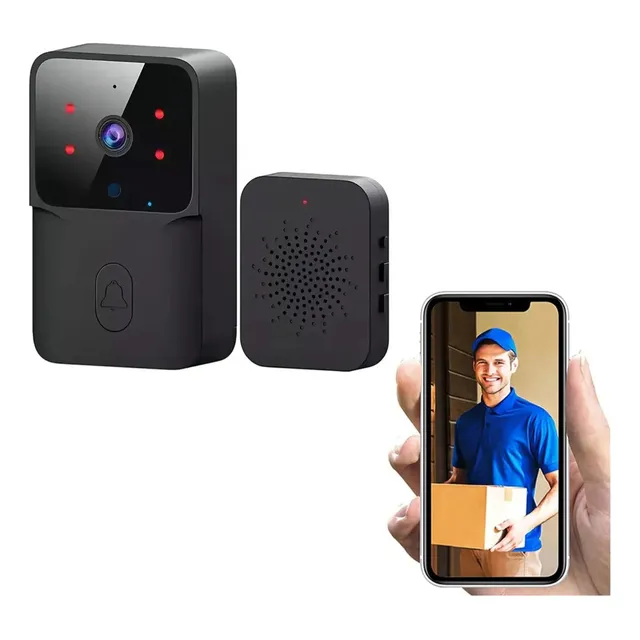 Timbre Wifi Inteligente, Video Timbre Inalámbrico, Tuya, Interfono De Voz Variable, Modo De Visión Nocturna, Audio Bidireccional, Almacenamiento En La Nube, Vigilancia En Tiempo Real