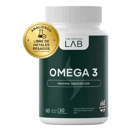 Omega 3.6.9 The Protein Lab Wellness Series en cápsula Sin sabor x 1.45g de 60 un
