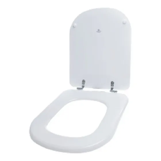 Tapa Asiento Inodoro Derpla Adaptable Bari Herraje Cromo
