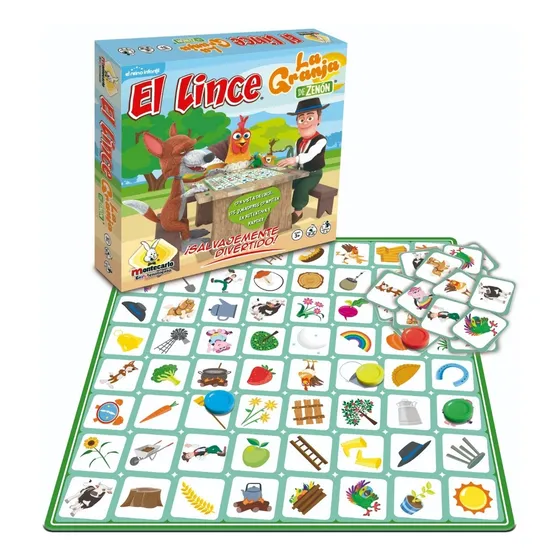 Juego De Mesa La Granja De Zenon El Lince Monte Carlo