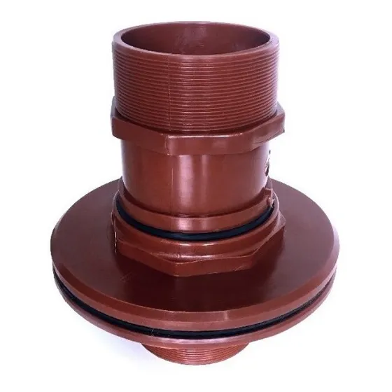 Conexion Adaptador Tanque Plástico Bridas Diam 4 Pulgadas