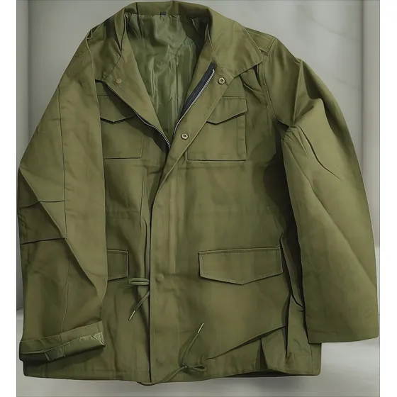 Chaqueta M65 De Algodón Verde Militar
