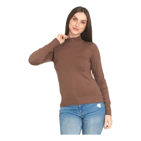 Blusa Suéter Liso Para Dama 2024. Elegante, Casual Y Ligero