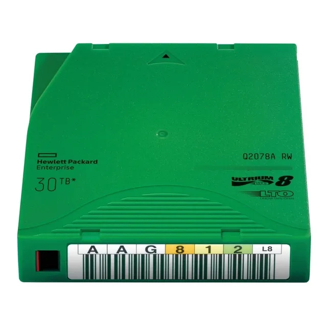 Cartucho De Datos Hpe Lto-8 Ultrium De 30 Tb Rw 700 Mb/s