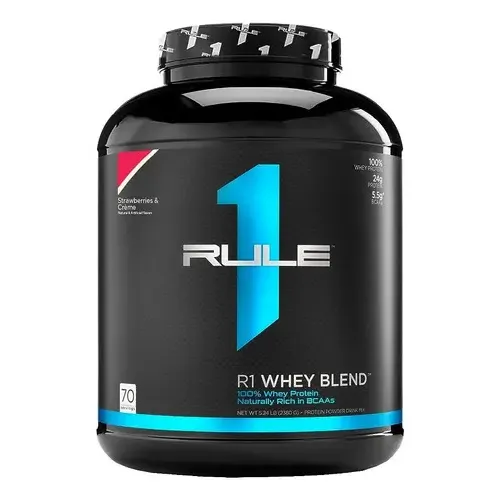Rule One Proteina 100% Whey Con Eaa Y Bcaa 66 Servs Sabor Strawberries & Crème | Cuotas sin interés