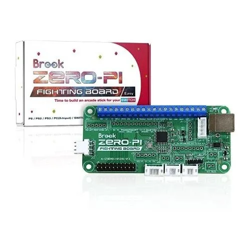 Tarjeta De Pelea Brook Zero-pi Compatible Con Switch -verde
