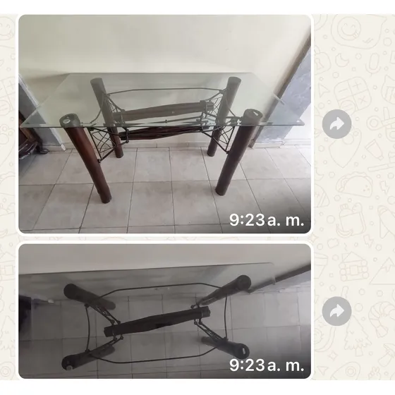 Mesa De Comedor De Vidrio