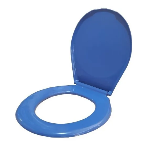 Tapa Asiento Sanitario Azul Celeste Redondo