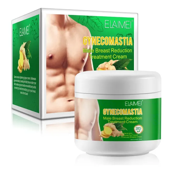 Creme Para Ginecomastia, Firmeza E Queima De Gordura 