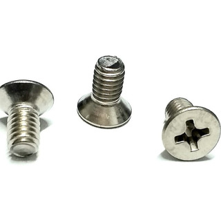 Parafuso Inox Cabeça Cônica Phillips M4 X 8mm Com 50 Peças Parafuso Inox Cabeça Cônica Phillips M4 X 8mm Com 50 Peças