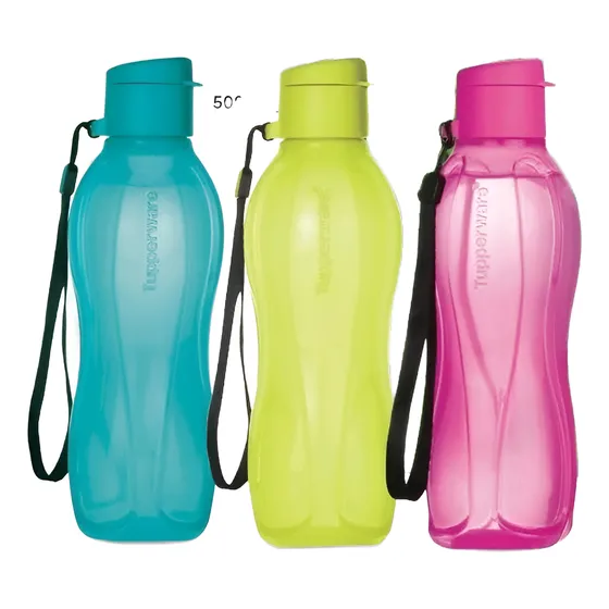 Botella Eco Twist Con Pico Y Correa 500 Ml - Tupperware® Violeta