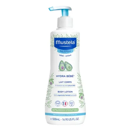 Loção Corporal Hydrabebe Mustela Para Pele Normal, 500ml