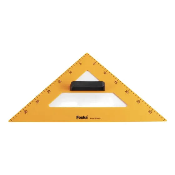 Escuadra 50cm 45o Foska Plastica