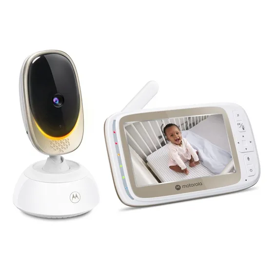 Babá Eletrônica C/ Camera Vm85 Connect Lcd 5.0 Motorola