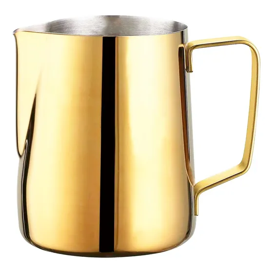 Jarra Para Cremar Leche Barista Preparacion Cafe Acero 600ml