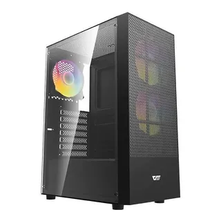 Gabinete Gamer Aigo Darkf A290 Mesh Argb M-t Lat Vidro C/ 3f Cor Preto Gabinete Gamer Aigo Darkf A290 Mesh Argb M-t Lat Vidro C/ 3f Cor Preto