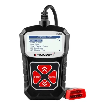 Scanner Automotivo Konnwei Kw310 Obd2 Em Português Injeção