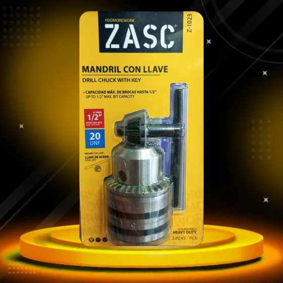 Mandril Con Llave Zasc