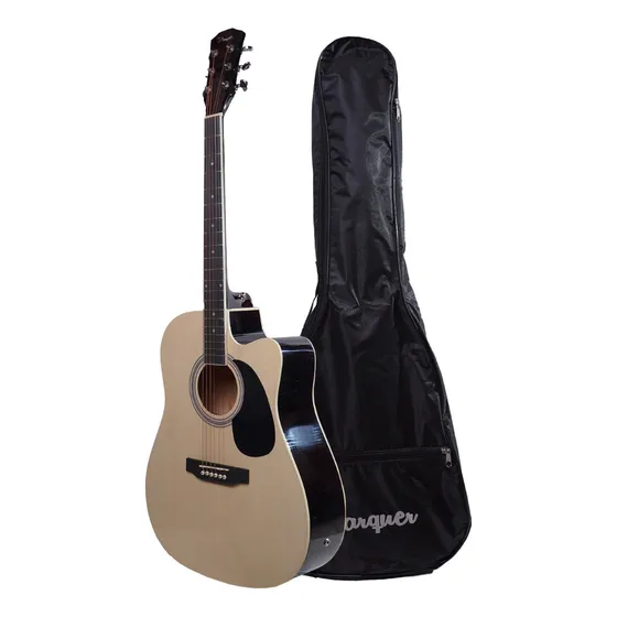 Guitarra Electroacustica Parquer Con Corte Eq3 Natural