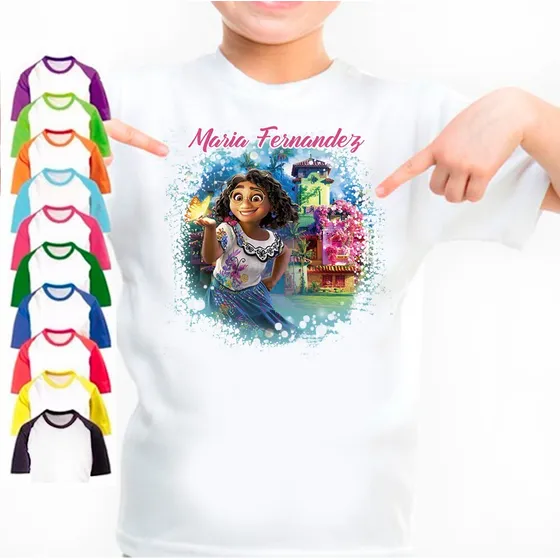 Franela Encanto Camisa Cumpleaños Cotillon