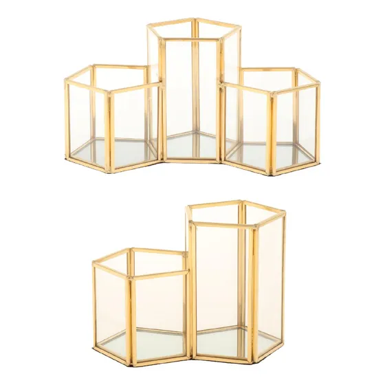 2 Pcs Organizadores De Armazenamento Pincel Para Cosméticos