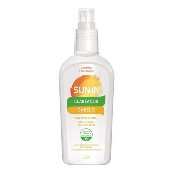 Clareador Hidratante Capilar Cabelos Sun In Phytoervas 120ml