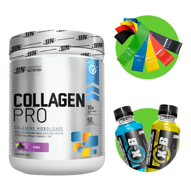 Colageno Collagen Pro 500gr Mora Un + Regalo 01