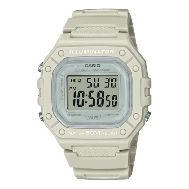 Reloj Casio W-218hc-8a2v Digital Retro Deportivo Original