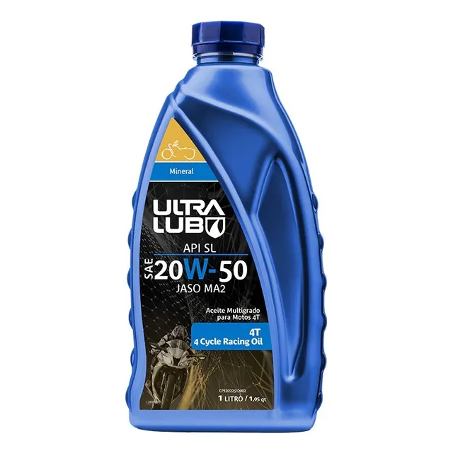 20w50 Mineral 4t Cycle Racing Oil Jaso Ma2