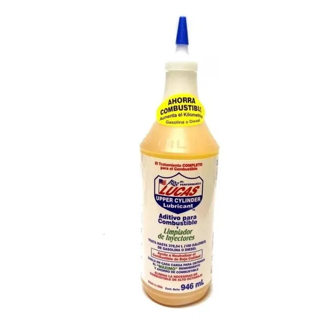 Lucas Aditivo Y Limpiador Inyectores Gasolina Y Diesel 946ml