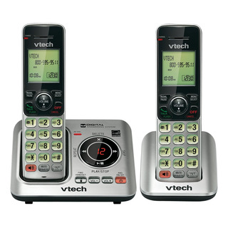Teléfono Fijo Vtech Csdect 6.0 De 2 Auriculares Teléfono Fijo Vtech Csdect 6.0 De 2 Auriculares