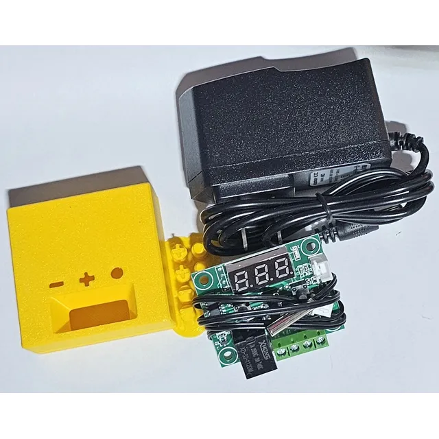 Termostato Digital W1209 Incubadora + Fuente Poder Y Caja