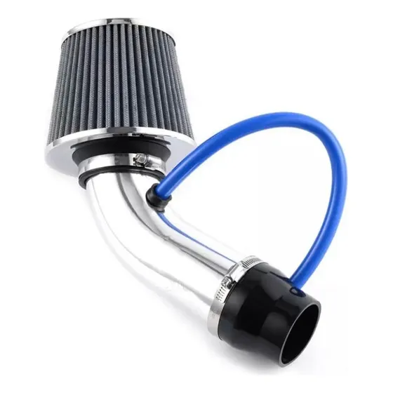 Kit Inducción Corta + Filtro De Aire Cónico Universal Auto