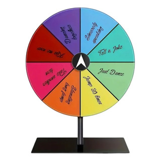 Ruleta Giratoria Rueda Premios Fortuna De Acrílico Borrable Ruleta Giratoria Rueda Premios Fortuna De Acrílico Borrable