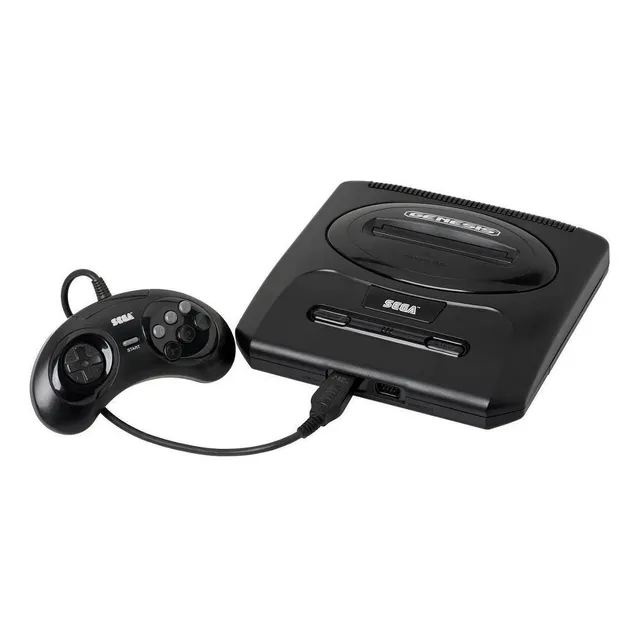 Consola Sega Genesis 0mb Standard Color Negro