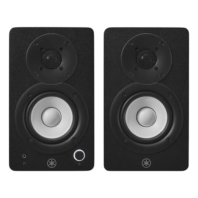 Monitores activos Yamaha Hs3b 52W el par color negro