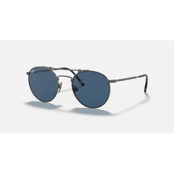Lentes Unisex Rayban Estilo Round Doble Puente Ultra Ligeros