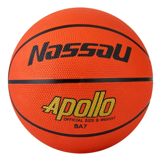 Pelota Basquet Nassau Apollo Numero 7 Profesional Color Naranja
