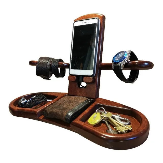 Estación Acoplamiento Para Celular Y Accesorios. Organizador