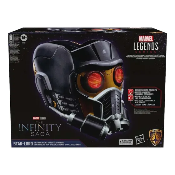 Marvel Legends Guardianes De La Galaxia Star Lord Casco