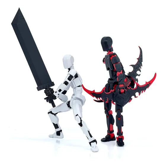 Figura De Acción Robot T13 Articulada Y Coleccionable