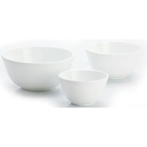 Ezcla Nesting Bowls  Juego 3 American Made Mosser Vidrio Ee