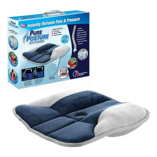 Asiento Cojín Para Corregir Postura Dolores De Espalda