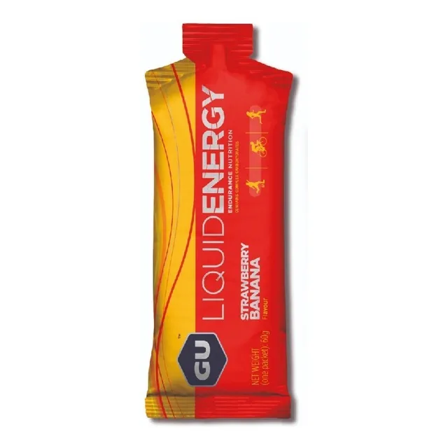 Gel Líquido Sabor Fresa-plátano Caja 12 Gu Energy