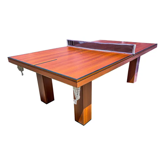 Mesa Pool Profesional Cedro + Tapa Multifunción + Accesorios Paño Verde Oscuro