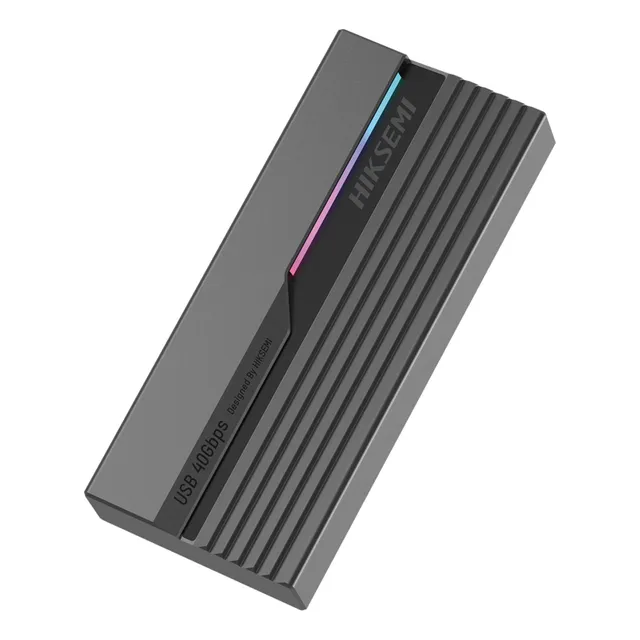 Carcasa Ssd M.2 Conector Usb-c Rgb Hasta 40 Gbps
